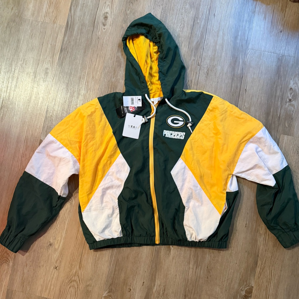 WEAR By Erin Andrews Green Bay Packers Full Zip Jacket